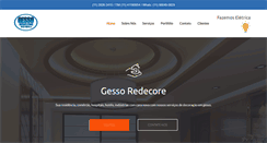 Desktop Screenshot of gessoredecore.com.br