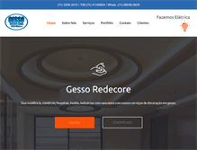 Tablet Screenshot of gessoredecore.com.br